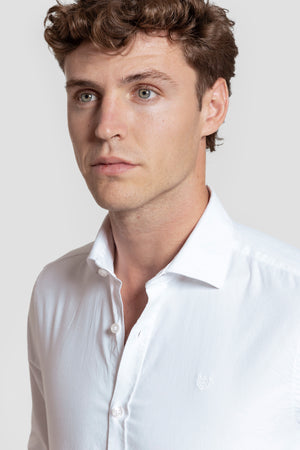 Camisa de Vestir Blanca - Huella