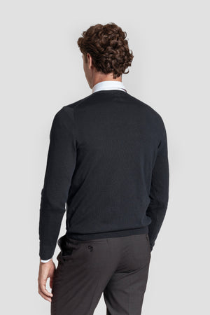 Jersey Cuello Pico Marino - Raíces