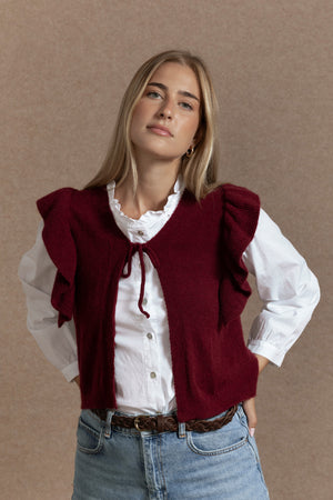 Jersey Punto Volante Burdeos - Legado