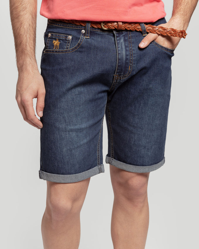 Denim Bermuda Stone