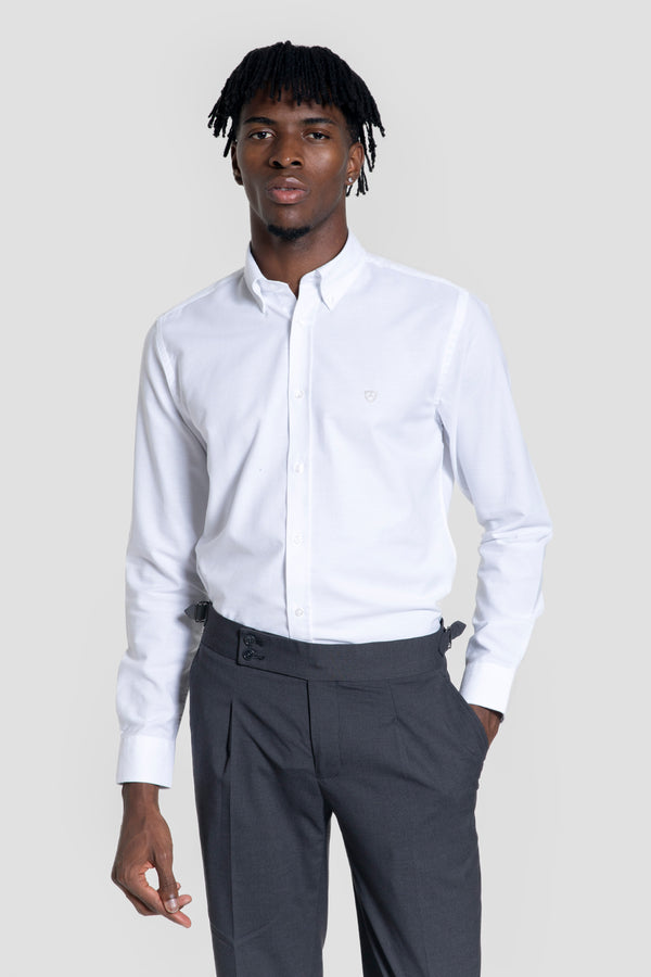 Camisa Oxford Blanca