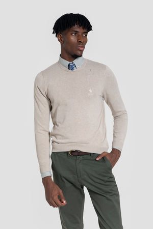 Jersey Cuello Caja Hueso - Raíces