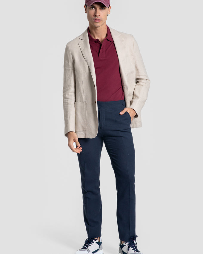 Polo Básico Bordeaux