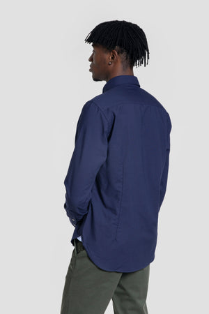 Camisa Oxford Marino