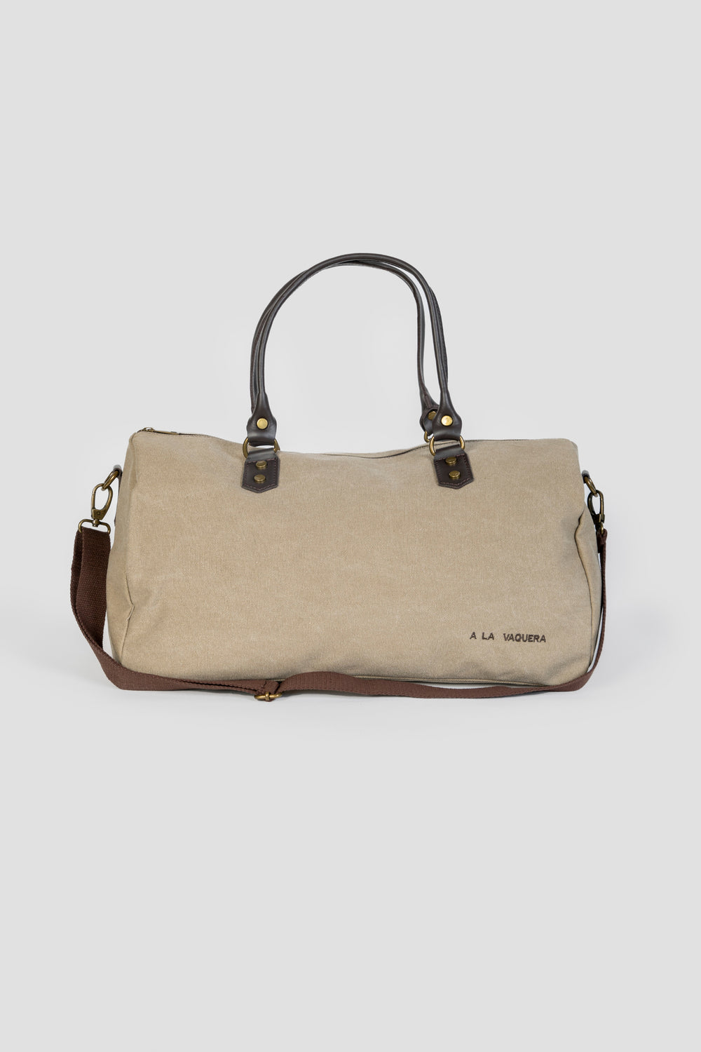 Bolso Viaje Tela Camel