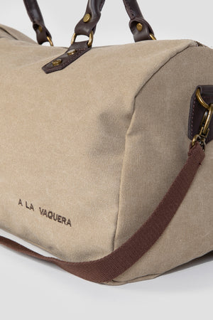 Bolso Viaje Tela Camel