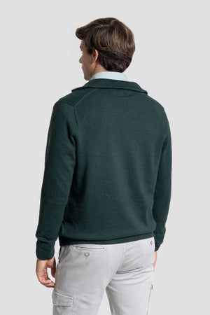 Jersey Cuello Cremallera Botella