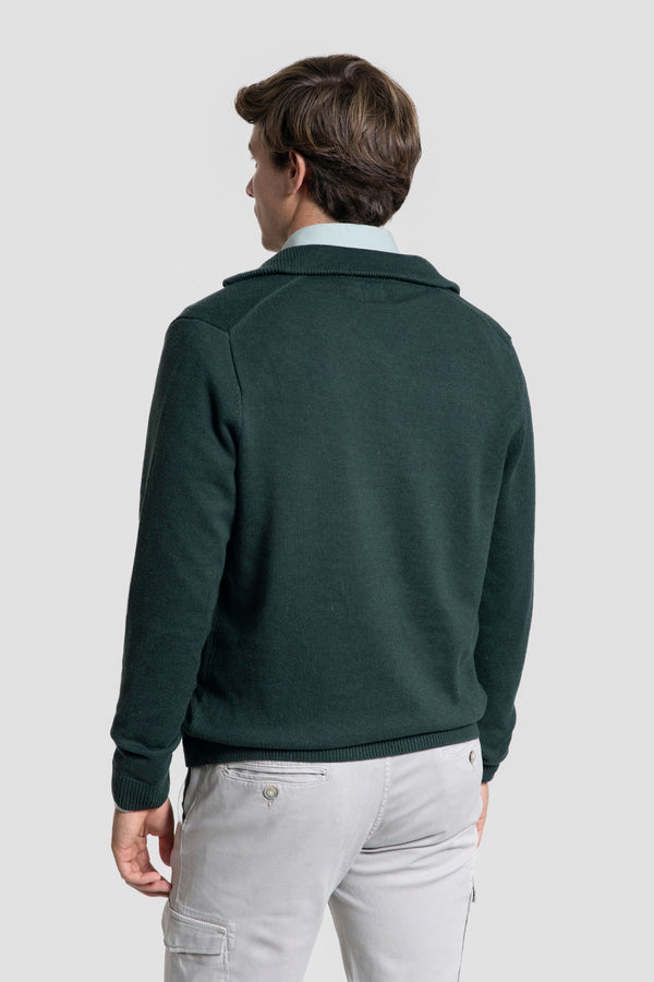 Jersey Cuello Cremallera Botella