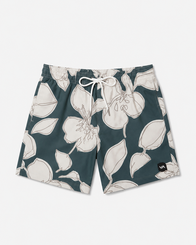 Bañador Estampado Flores Hoja
