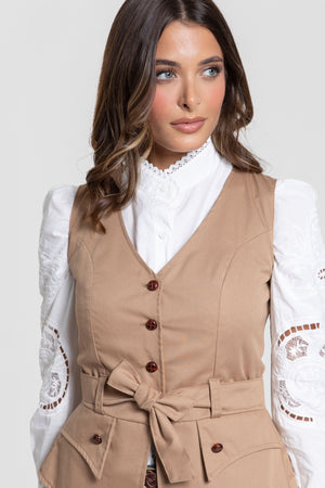 CAMEL ROMERIA VEST