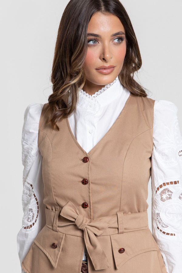 CAMEL ROMERIA VEST