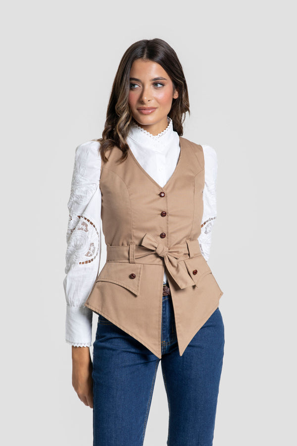 CAMEL ROMERIA VEST