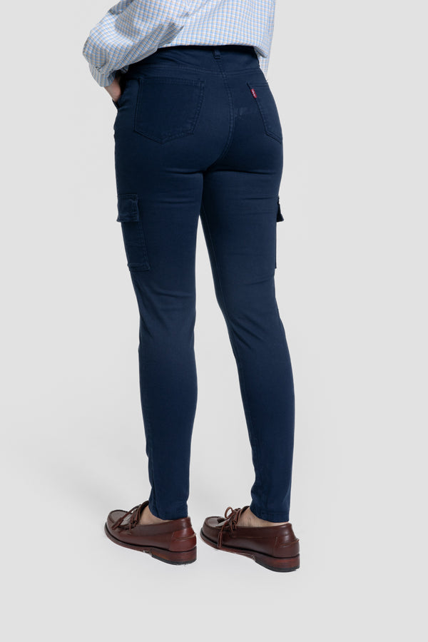 Pantalón Cargo Azul Marino - Legado
