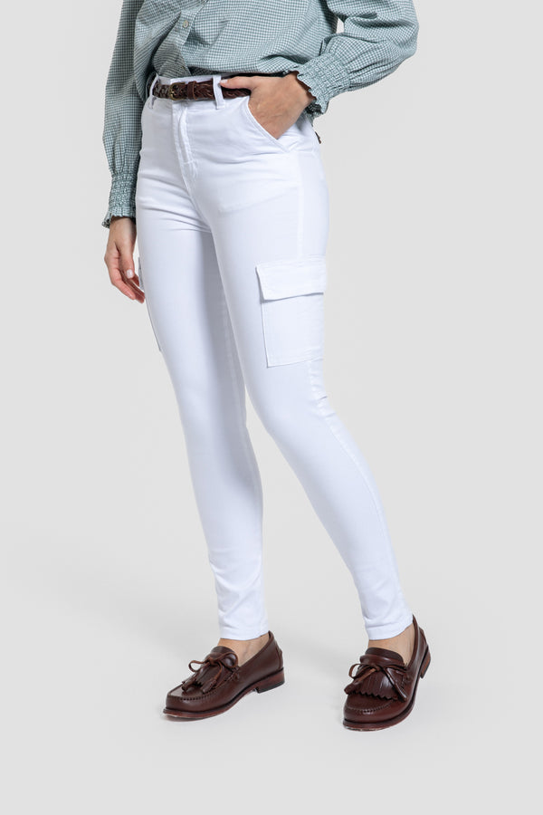 Pantalón Cargo Blanco - Legado