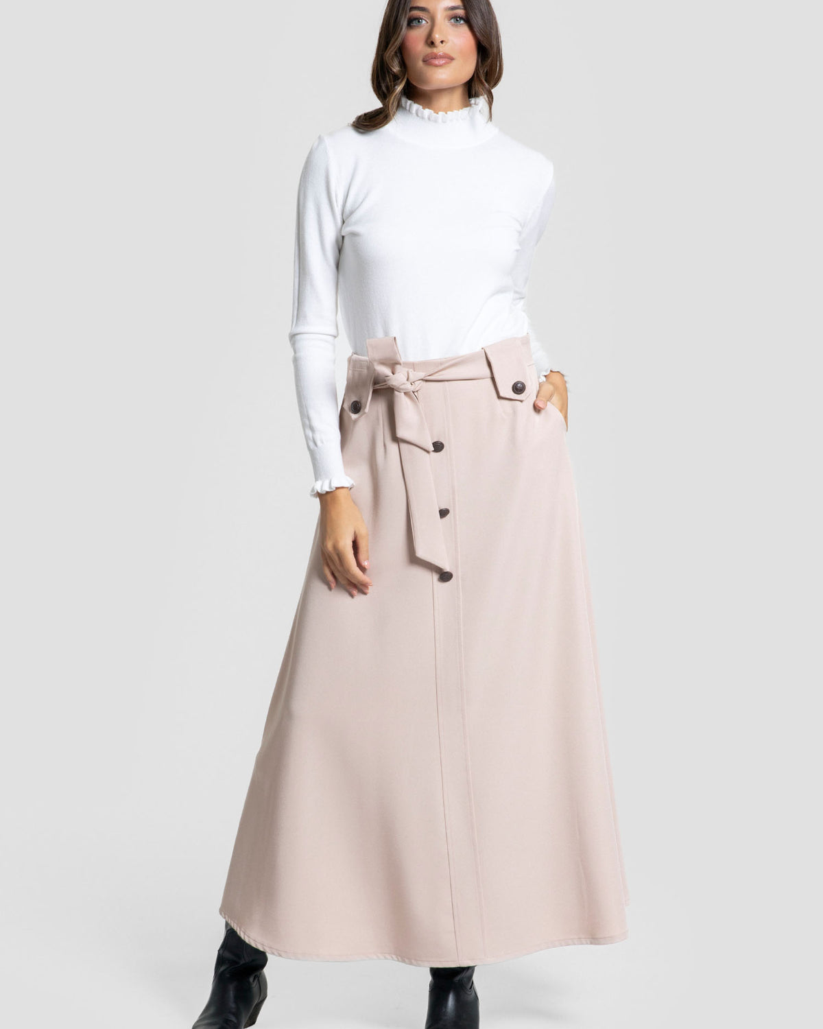 Ivory Romería Skirt - Brío