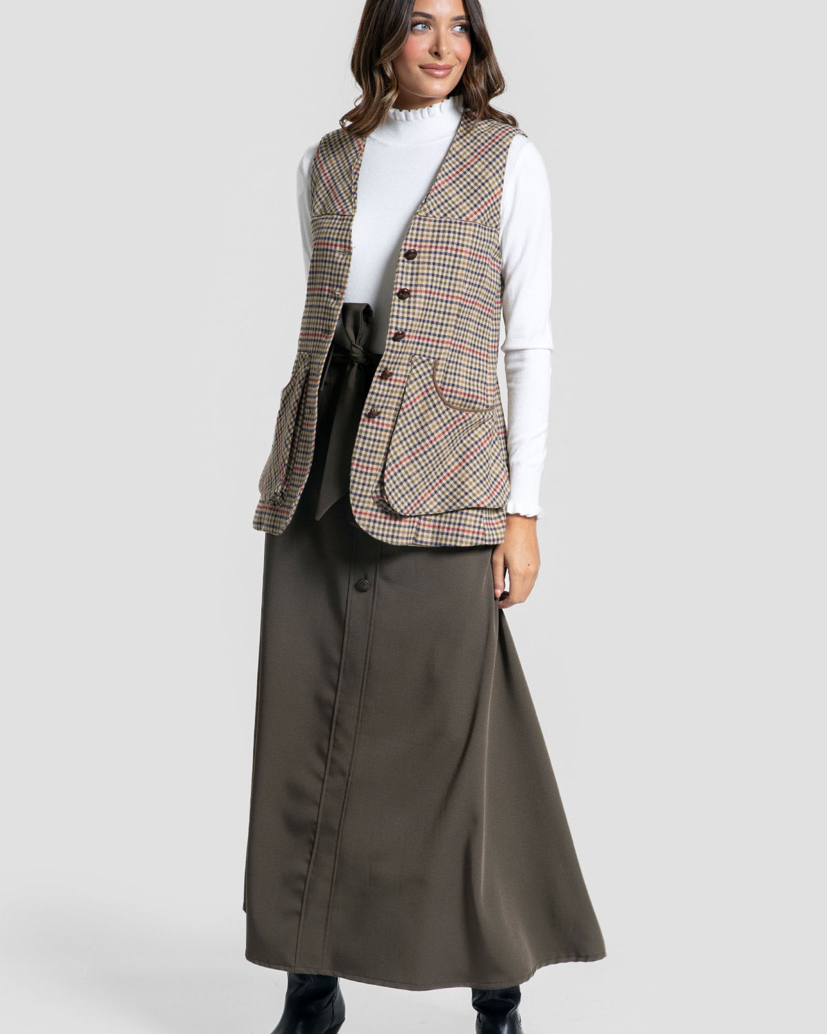Brown Hunting Vest - Brío