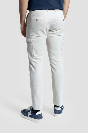 Pantalón Cargo Hueso