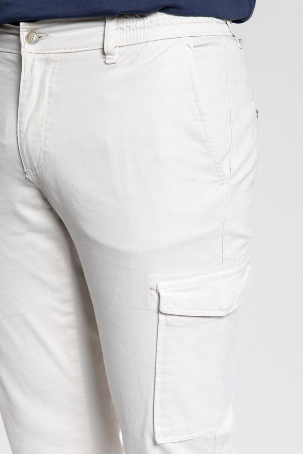 Pantalón Cargo Hueso