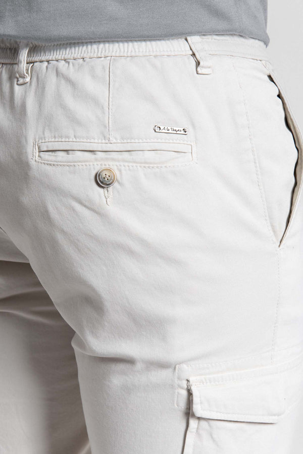 Pantalón Cargo Hueso