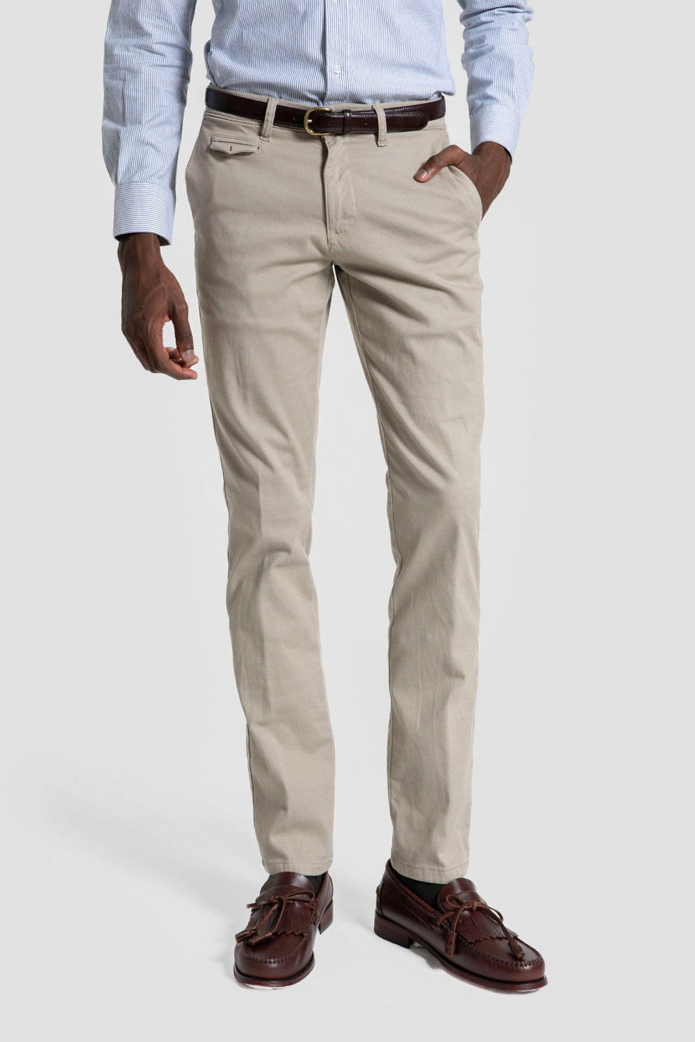 Pantalon Chino Hueso