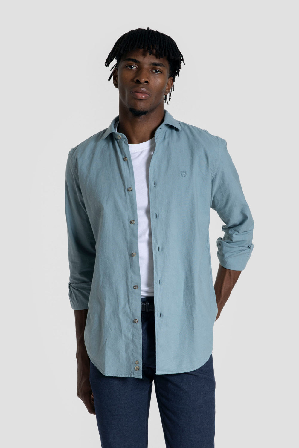 Camisa Verde Agua