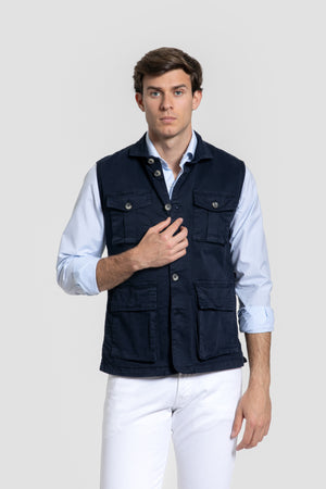 Chaleco Utility Azul Marino