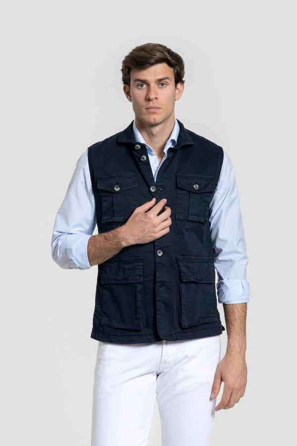 Chaleco Utility Azul Marino