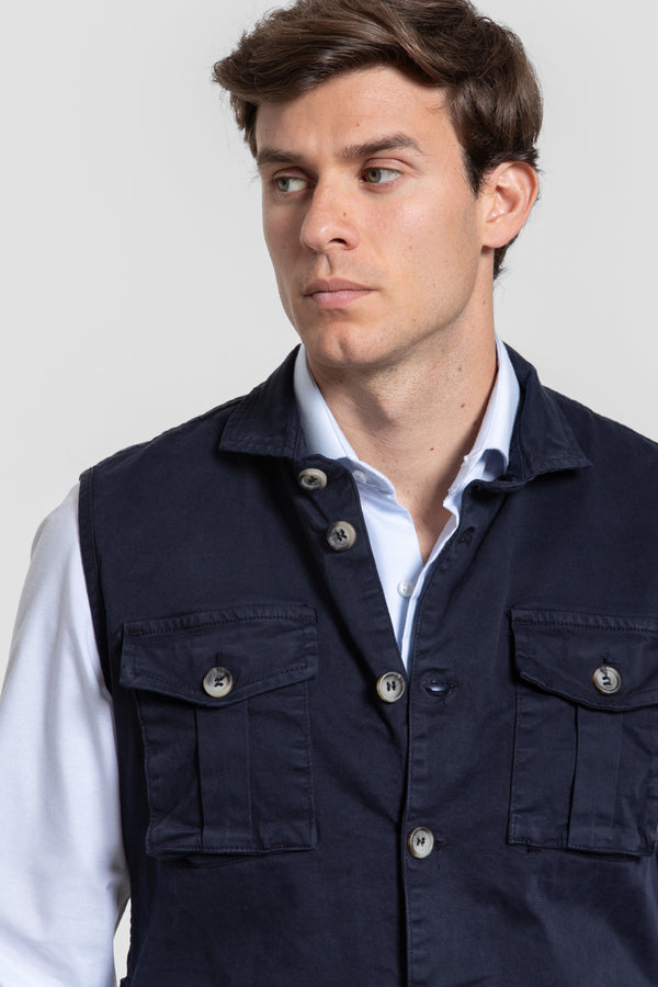 Chaleco Utility Azul Marino