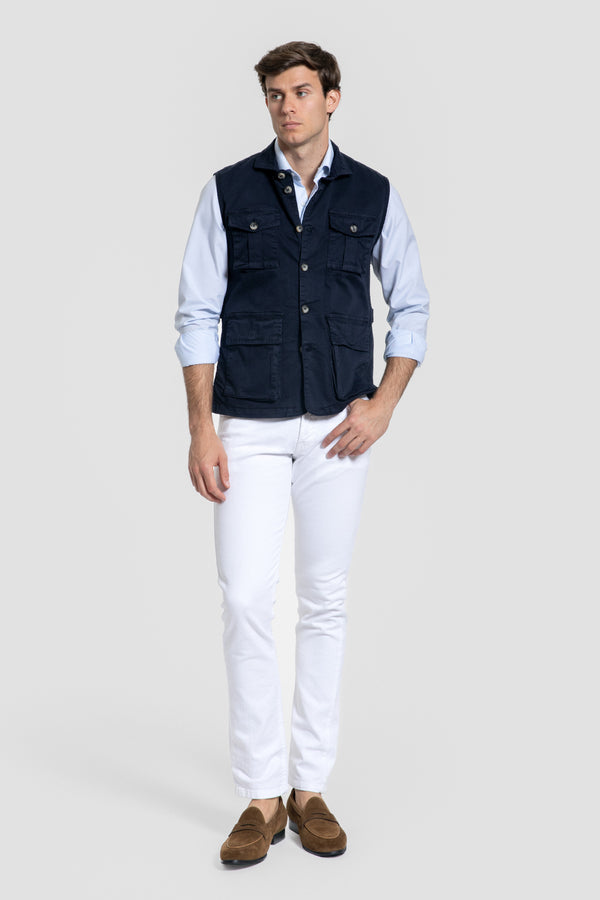 Chaleco Utility Azul Marino