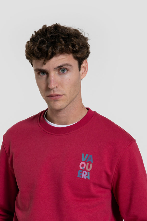 Sudadera Fucsia Algodón Orgánico