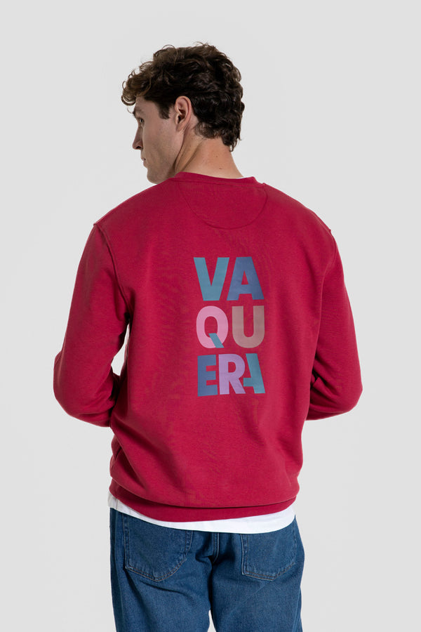 Sudadera Fucsia Algodón Orgánico