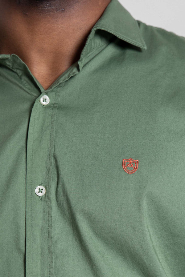 Camisa Casual Verde