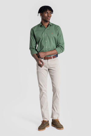 Camisa Casual Verde
