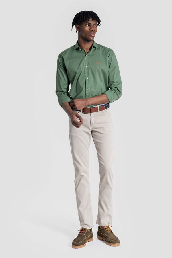 Camisa Casual Verde