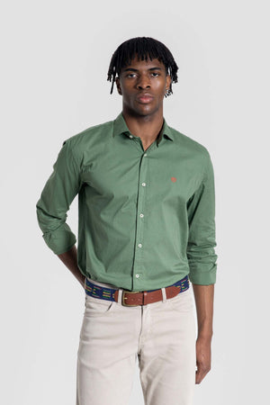 Camisa Casual Verde