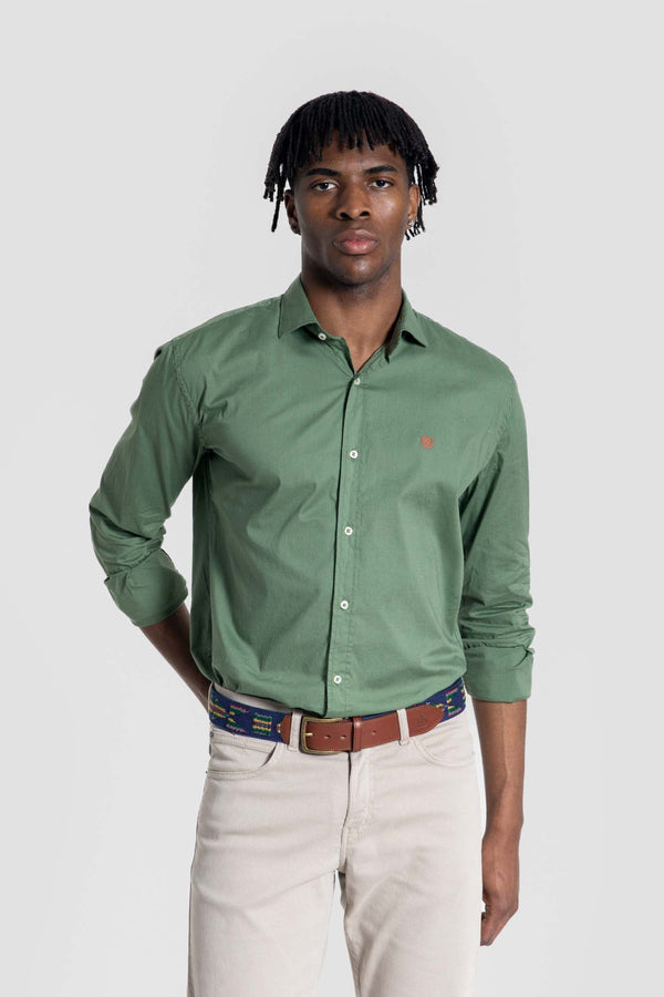 Camisa Casual Verde