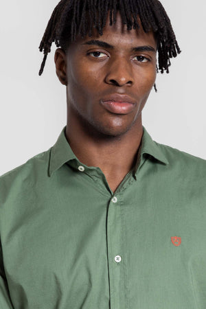 Camisa Casual Verde
