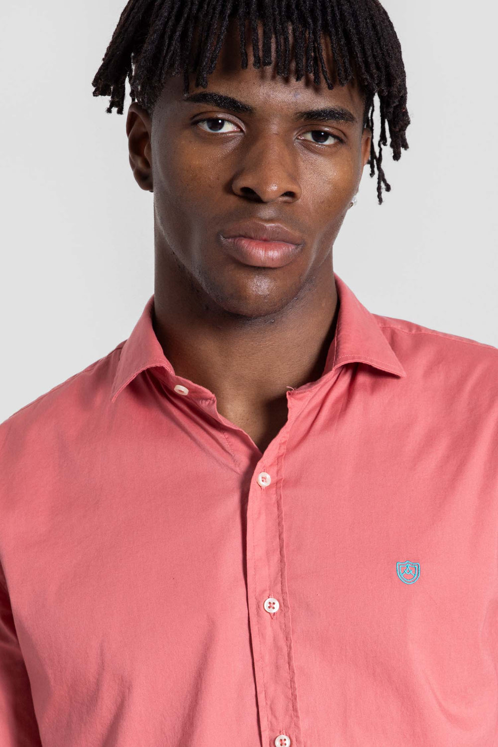 Camisa regular fit teja