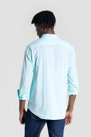 Camisa regular fit menta