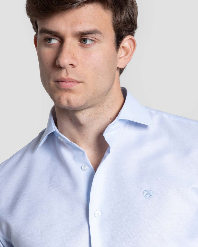 Camisa Social Azul-Claro