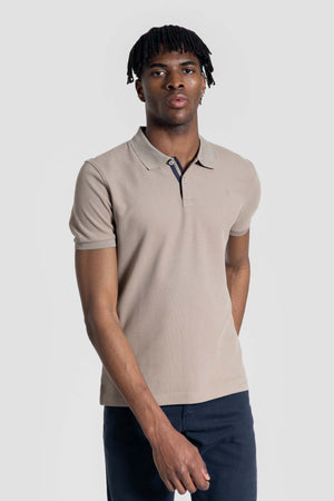 Polo Escudo Taupe