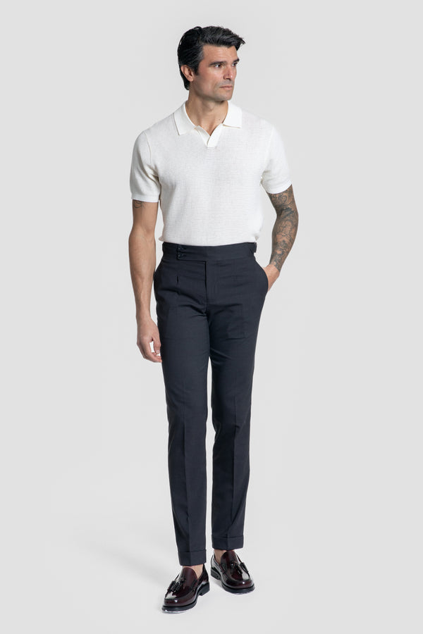 Polo de punto estructura