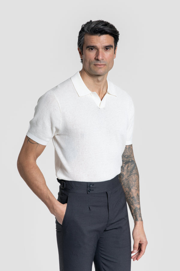 Polo de punto estructura