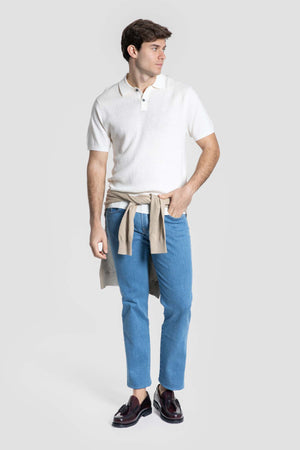 Vaquero Regular Azul Claro