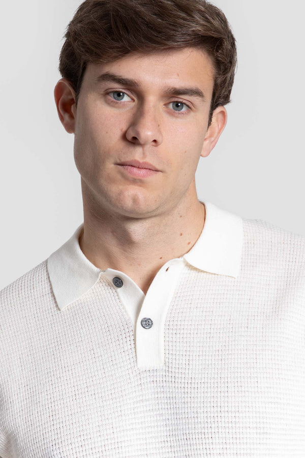 Polo de punto estructura