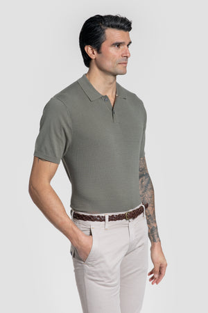 Polo de punto estructura