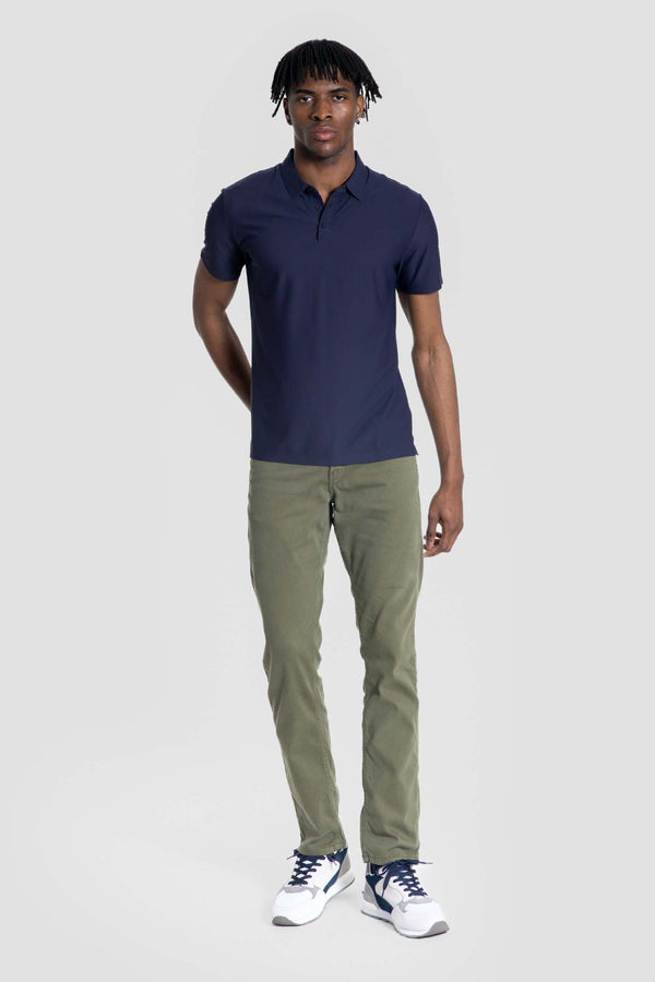 Pantalón Estructura Cinco Bolsillos Kaki