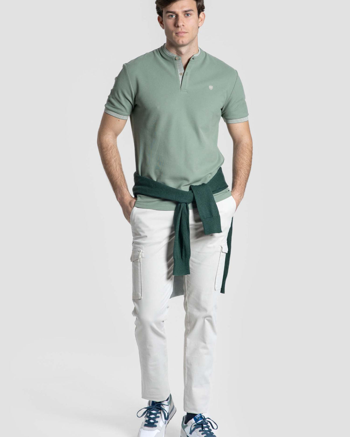 Pantalón Cargo Hueso