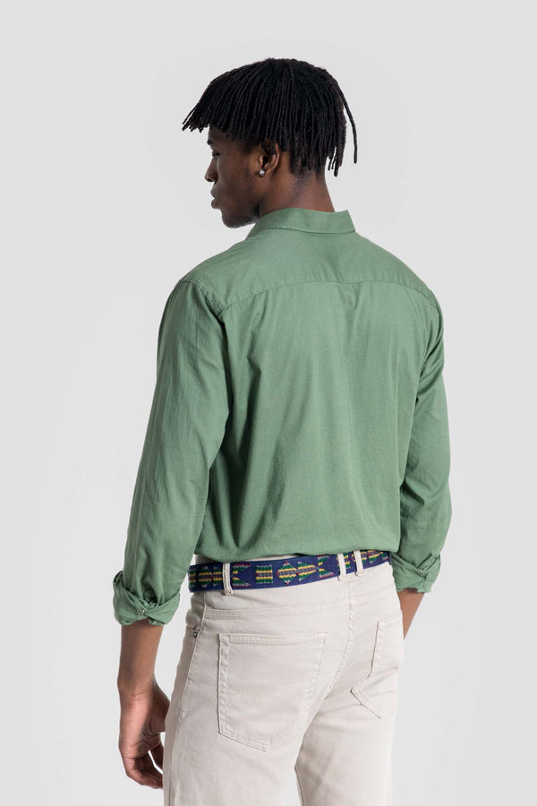 Pantalón chino hueso