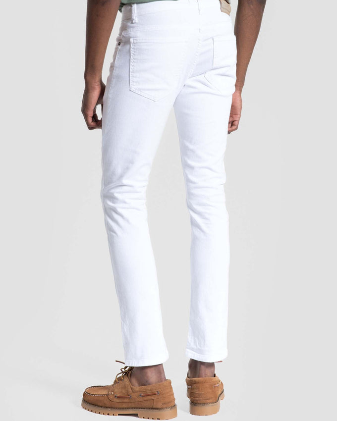 Pantalón Cinco Bolsillos Blanco